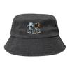 Vocation Getaway Headwear Daft Punk Bucket Hat Trendy Girl Hot Sun Hats Bob Hat Lightweight FisherUnisex Hat Outdoor