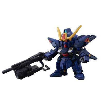 Пластиковая модель SD Gundam Cross Silhouette Siskudo (Цвет Титанов) Цветовая кодировка