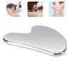 Stainless Steel Scraper Facial Massage Gua Sha Tool Face Lift Anti-Aging Skin Tightening Cooling Metal Contour Reduce Puffiness