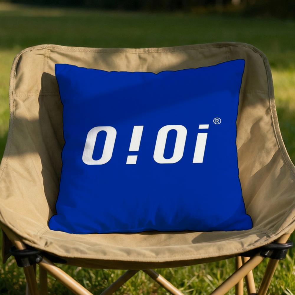 Cute Design OOioi Classic Cushion Cover Soft Reversible Durable Pillow Cover MultiScene Use for Home Car Daily Comfort