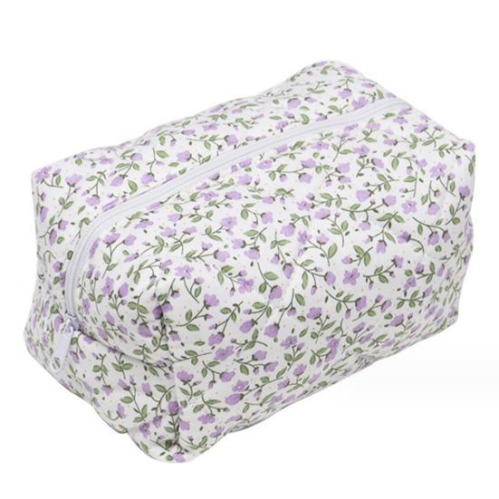 1/2 шт. косметичка с цветочным принтом на молнии большой емкости портативный лосьон для губной помады ключи от наушников сумка для хранения кистей для макияжа дорожный бизнес