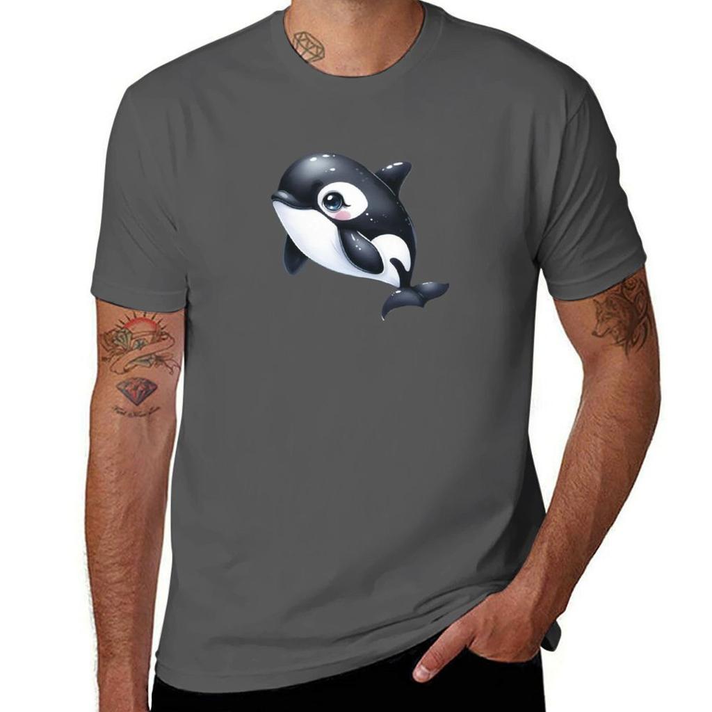 Cutest Orca, Animal Cliparts, Cute Sea Animals T-Shirt essential t shirt T-Shirt