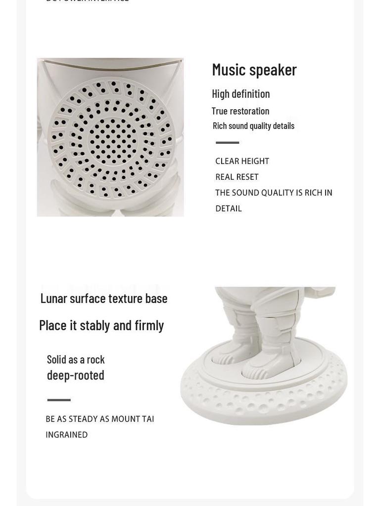 Astronaut Starry Sky Projector: Creative Bluetooth Night Light & Gift for Kids