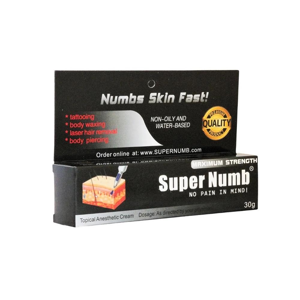 30 г крема Super Numbs для татуировок