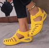 New Women's Peep-Toe Ankle Strap Sandals Summer Block Heel Fashion Shoes