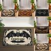 """НЕЛЕПЫЙ""" Бэт Гот Стиль WELCOME Коврик Придверный Коврик Гостиная Спальня Входная Дверь Напольный Коврик Прихожая Задний Двор Коврик для Ног Хэллоуин