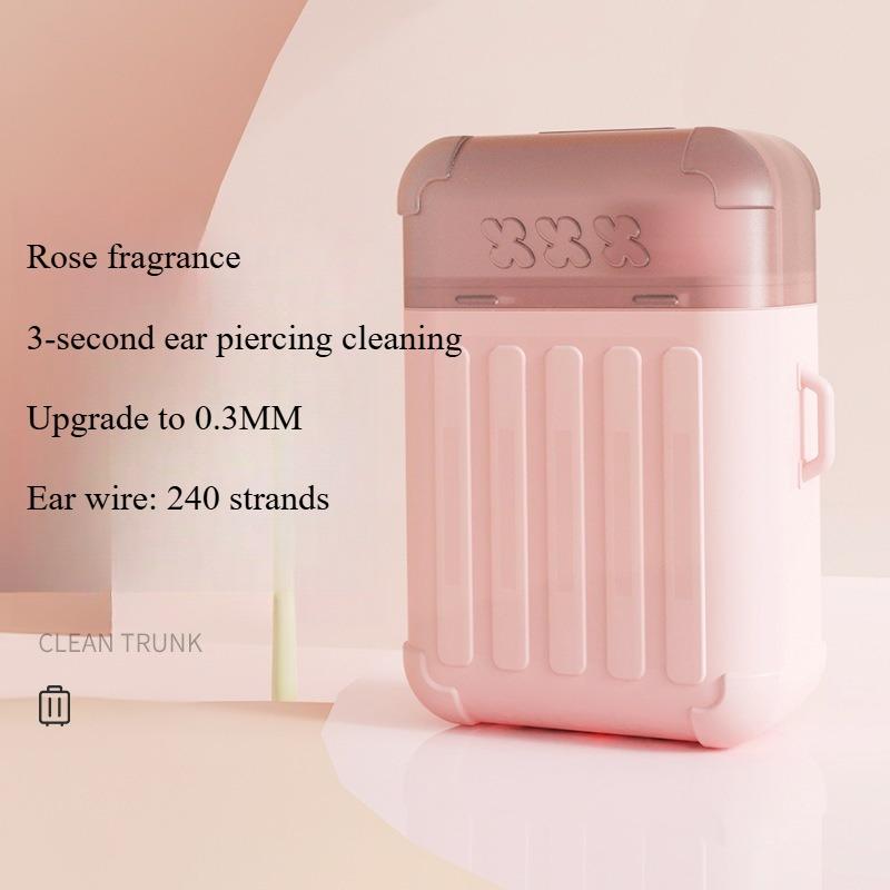 1 упаковка чемодан, чистка ушного отверстия, чистка наушников, чистка ушного отверстия, предотвращение засоров, удаление запаха, приспособление для промывания ушей
