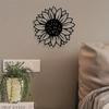 Add a Touch of Sunshine with Trendy Metal Sunflower Wall Art - Perfect Home Decor | Stylish Metal Wall Hanging for Any Room