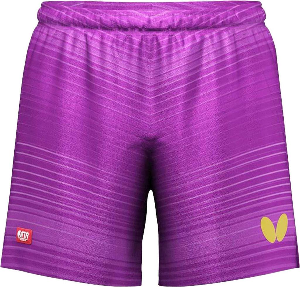 Table Tennis Game Pants Elister 11 Pants 52190 Purple S [Butterfly]