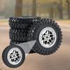 4 Pieces 1/12 1/16 RC Car Wheels And Tires Accessories High Performance Replacement Part for Cars