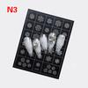 Airbrush Stencil For Nails Winter Snowflake Snow Tree Christmas Decors Hollow Nail Stickers Airbrush French Manicure Tips
