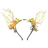 LED Christmas Antler Headband Party Accessories Flashing Christmas Headhoop Festival Party Hairband Holiday Headwear