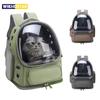 Transparent Pet Cat Carrier Bag Outdoor Travel Backpack for Cats Small Dogs Breathable Cat Carrying Bag Pet Supplies