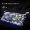 GravaStar K1 PRO 75-клавишная трехрежимная механическая игровая клавиатура с прокладкой