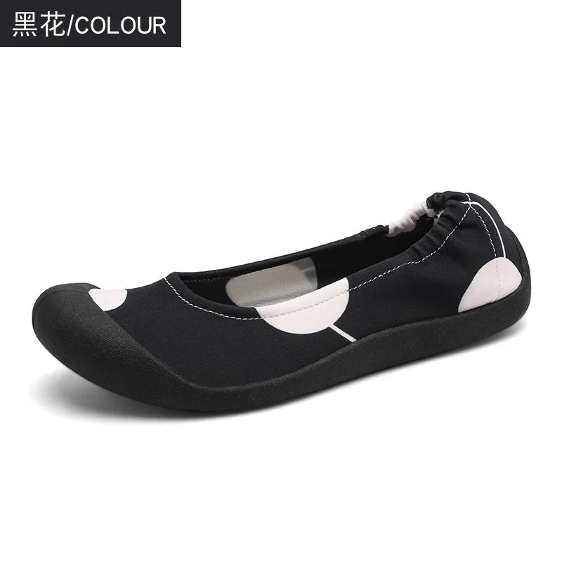 Fashion 2025Women Flats Ballet Shoes Summer Light Breathable Moccasins Women Casual Boat Shoes Ladies Slip On Flats Shoes Zapatos Mujer