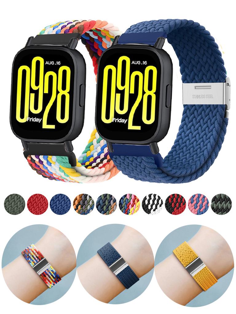 Плетеный Solo Loop Для Redmi watch 5 active/5 lite ремешок для умных часов браслет correa Xiaomi Redmi watch5 active 22мм ремешок для часов