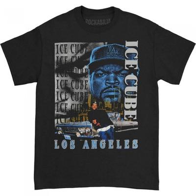 Ice Cube Унисекс Хлопковая футболка для взрослых Лос-Анджелес