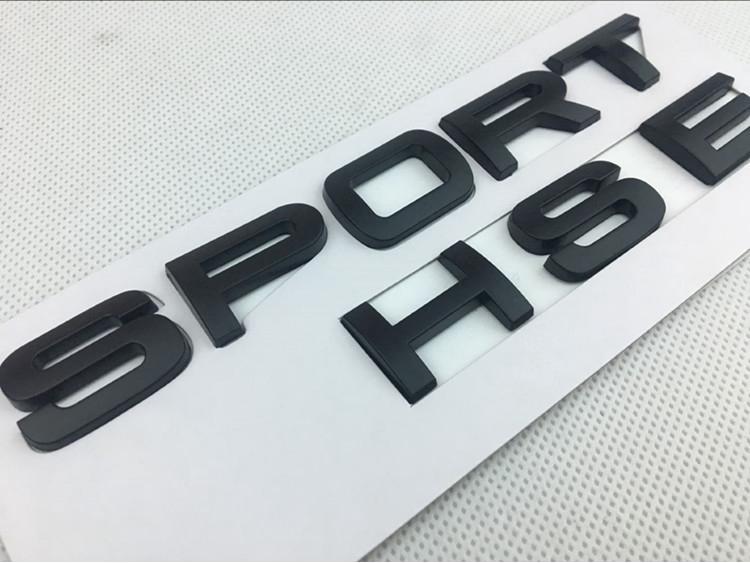 Наклейка HSE на заднюю часть Range Rover Sport для модификации