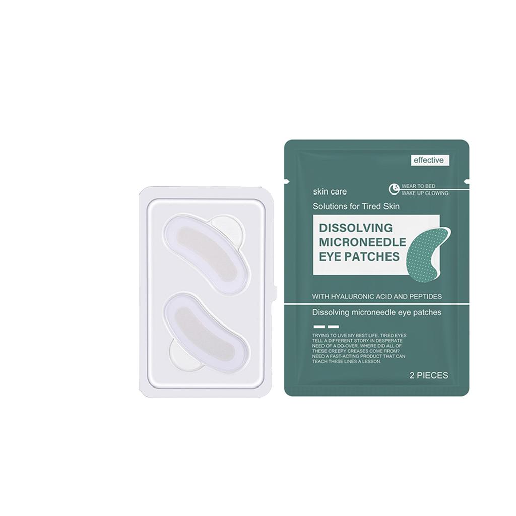 Гиалуроновая маска-патч для глаз, увлажняющая, осветляющая, от морщин, «гусиных лапок», удаляющая темные круги, увлажняющая маска-патч для глаз, 1 пара, 3 мл