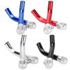 Zinc Zinc Alloy Horn Bent Mountain Bike Bicycle Grips Cycling Accessories Bicycle Rest Handlebar Ends