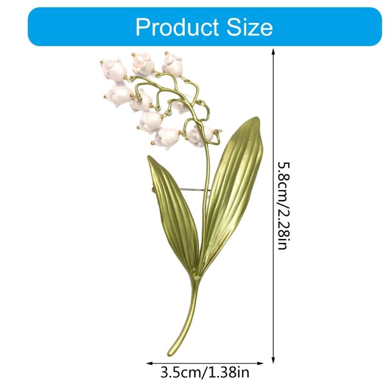 Elegant Orchids Brooch Handmade Brooch Fashion Clothing Jewelry Accessory Alloy Texture Gift for Fashion Individual