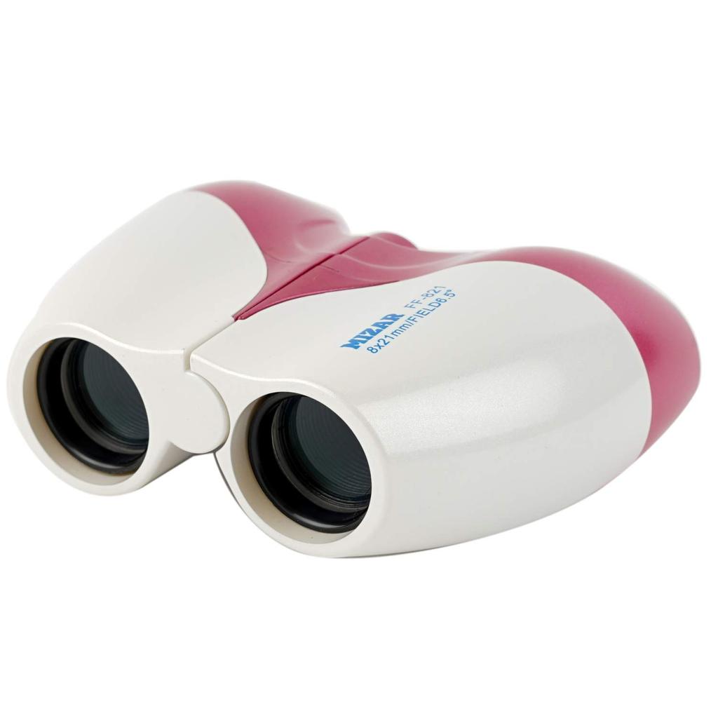 Mizar Tech Binoculars Free Focus Magnification 8x Pink P FF-821
