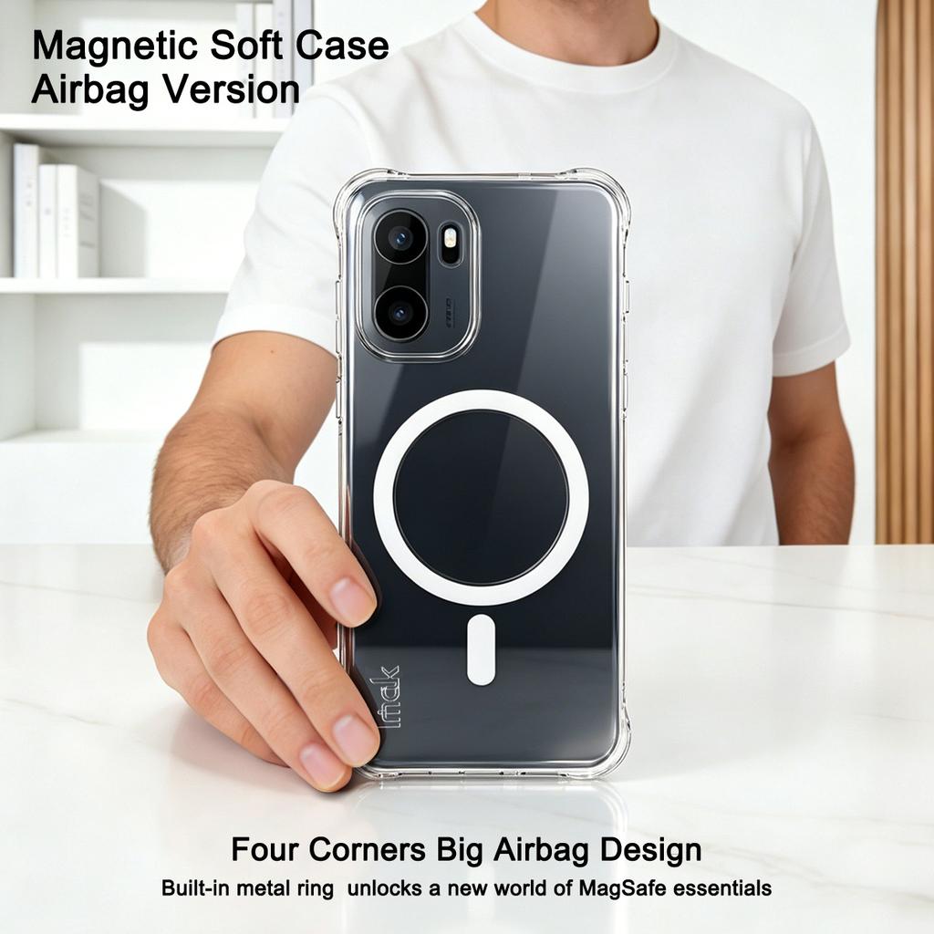 Чехол для телефона OnePlus ACE 6 6T 15R 5G IMAK Ударопрочный Мягкий Магнитный Чехол