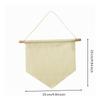 DIY-Ready Banner with Hanging String | Plain, Blank Banner, Customizable,