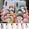 Мультяшный чехол для телефона Chibimaruko Chan для Samsung S10 20 22 23 A10 40 для Xiaomi10 Note10 для Huawei P50 20 Honor60 70