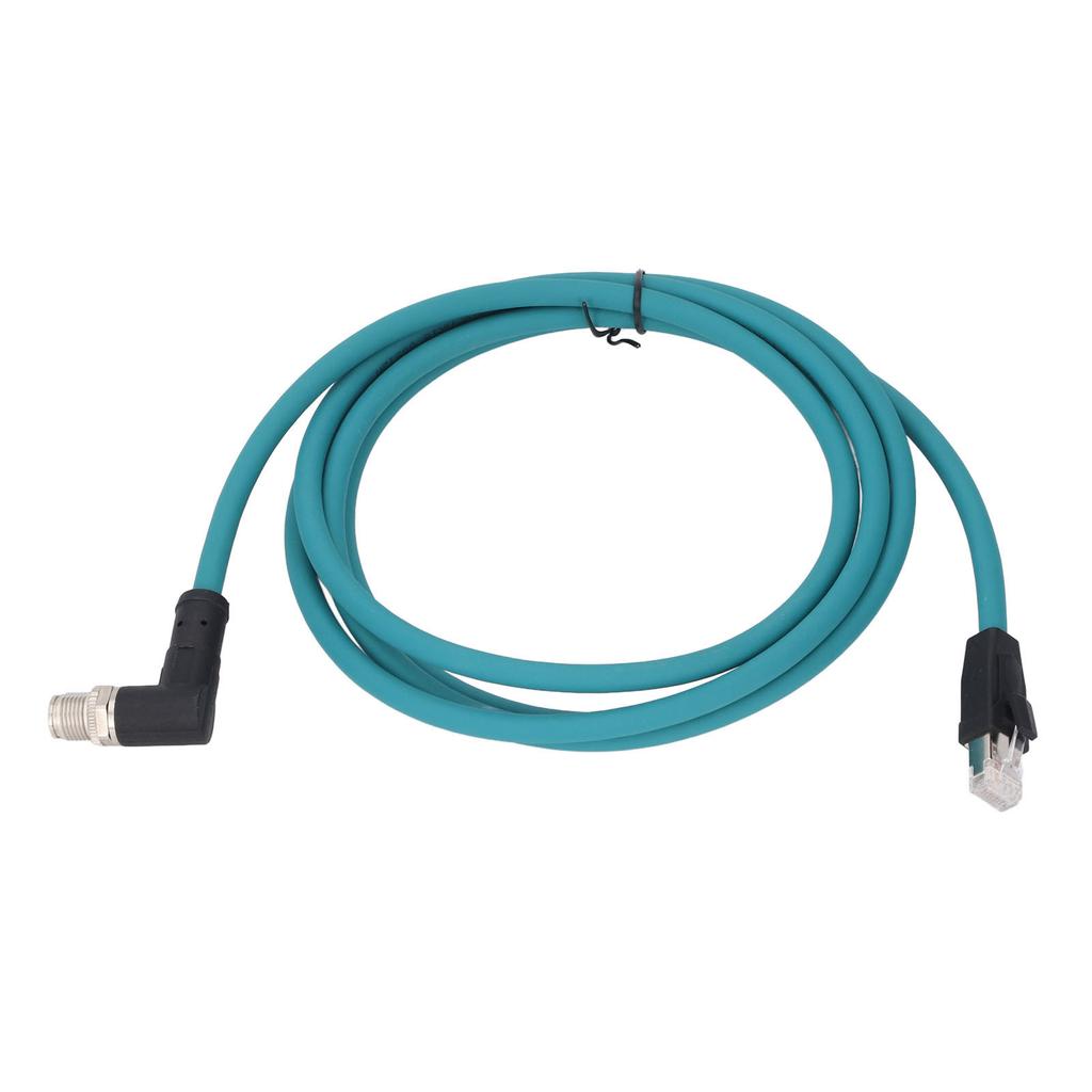 Кабель Ethernet CAT6A M12 8-контактный разъем X Code на RJ45 Male экранированный шнур IP67 водонепроницаемый 2 метра W