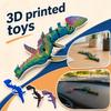 3D-печатная фигурка морского чудовища, шарнирная модель, коллекционная скульптура с детализированной текстурой и подвижными суставами для демонстрации и декора