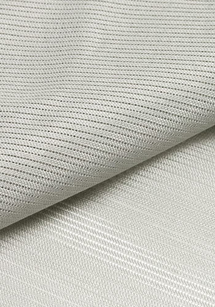 Summer Single Komaro Single Silver [KYOETSU] Haori, Washable, Plain, Clothes, Fabric, Item, Men's (M, Rat)