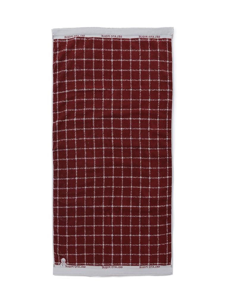 Gelato Pique Bear Bath Towel PWGG254554REDF