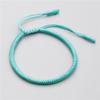 Lucky Women Knots Gifts For Lovers Adjustable Buddhist Bangles Accessories Jewelry Rope Bracelets