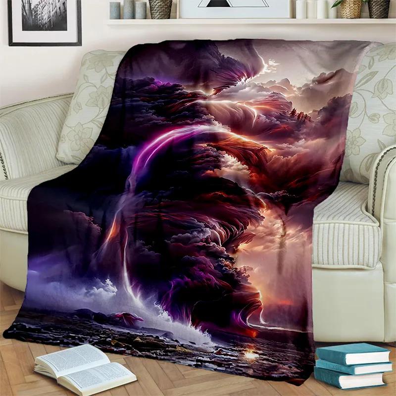 Одеяло Dream Natural Tornado Cloud Twister, мягкое одеяло для дома, спальни, кровати, дивана, пикника, путешествия, офиса, детское одеяло
