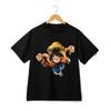 One Piece Luffy Action T-Shirt - Anime Straw Hat Pirate King Graphic Unisex Tee