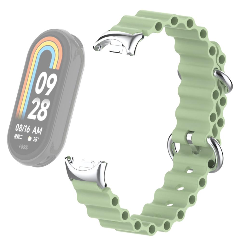 For Xiaomi Smart Band 9 NFC/9/8 NFC/8 Ocean Band Adjustable Loop Sport Watch Strap with Connector