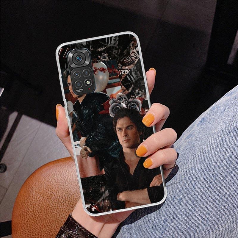 Чехол для телефона «Дневники вампира» Сальваторе Для Xiaomi Redmi Note 15 14 13 12S 12 11 Pro Plus 14S 11S 11E 10 10S 11T 5G Персонализировать