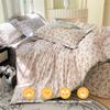 Premium 100% Cotton Bedding Set 3 Piece Duvet Cover Set (1 Duvet Cover 2 Pillowcase) Breathable Hypoallergenic Single/Double Bed