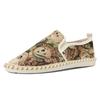 Mode Neue Freizeit-Sneaker für Herren Atmungsaktive Fischer-Schuhe Herren Espadrilles Canvas Loafer Sommer Slipper Walking Loafer Herren