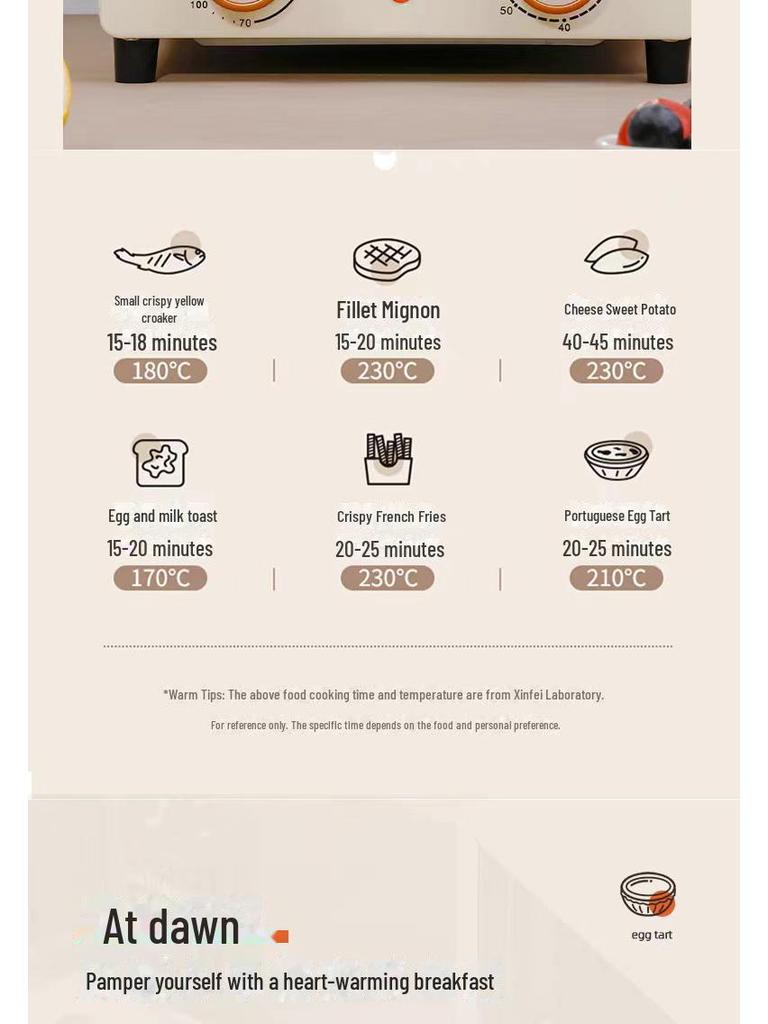 Xianke Большая вместимость Многофункциональная вертикальная электрическая духовка с зеркальной отделкой