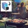Высокоскоростной 12000 об/мин Металлический Корпус Воздуходувка Охлаждающий Вентилятор С Регулировкой Скорости 12000 об/мин Для Кемпинга И Приготовления Пищи На Открытом Воздухе
