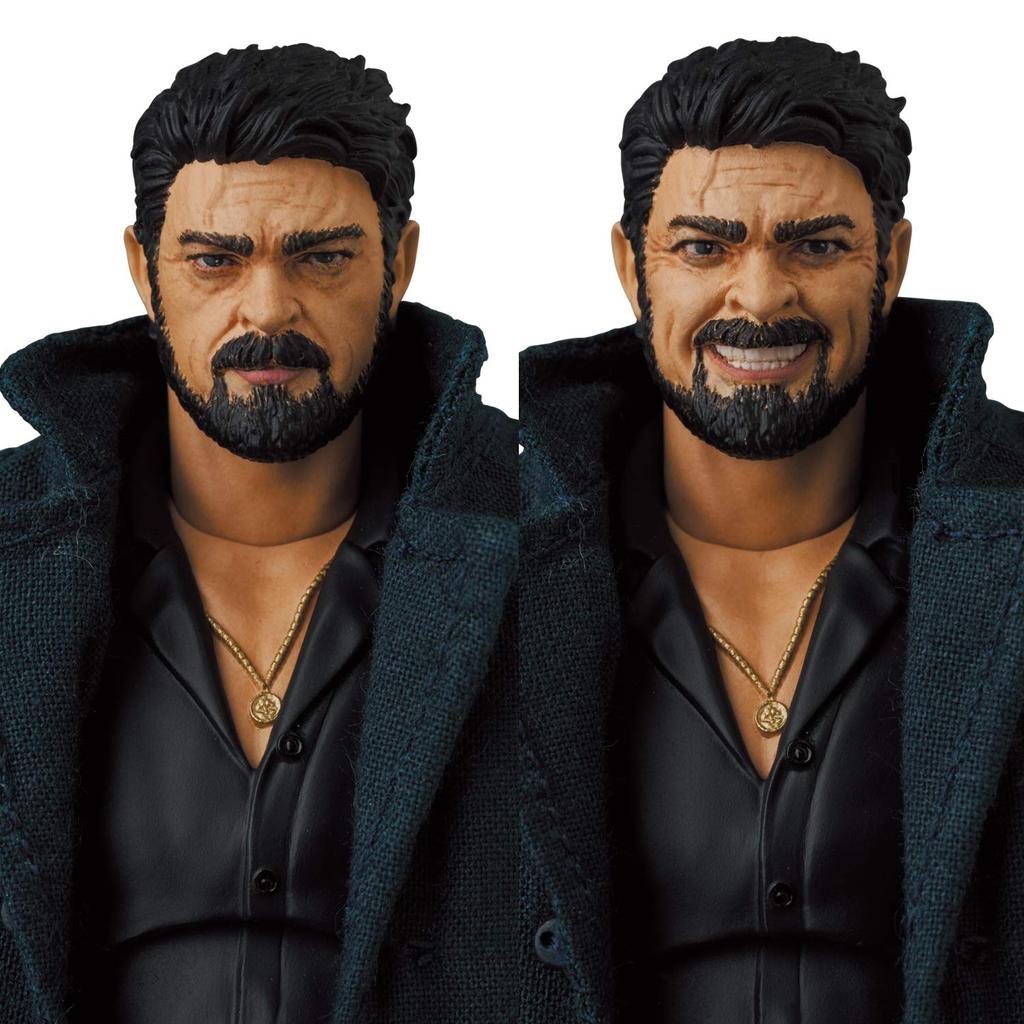 MAFEX 154 Пацаны Уильям Билли Мясник Фигурка примерно 155 мм Нет. Фигурка, высокая, предварительно окрашенная