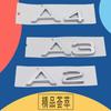 3D Premium A1 A2 A3 A4 A5 A6 A7 A8 Letters for Car Styling Accessories Car Engine Hood Fender Trunk Tail Rear Decal Emblem Badge Sticker