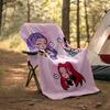 1pc KPop22 Theme Blanket - Digital Print, Polyester, Cozy for All Seasons, Perfect for Outdoor, Camping, and Travel