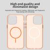 For iPhone 14 Pro Case Compatible with MagSafe TPU+PC+PET Phone Cover Rhinestone Decor Lens Frame