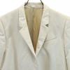Alexander Mcqueen Сделано в Италии приталенный пиджак Блейзер цвета слоновой кости Мужской Б/у