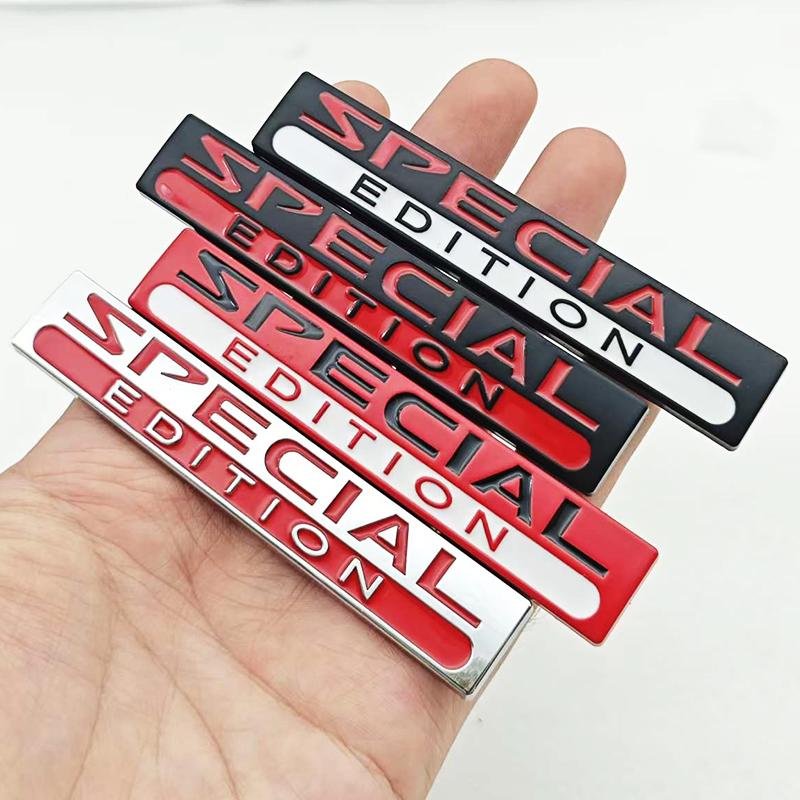 NEW 3D Metal Car Motorcycle Whole Body Sticker Logo SPECIAL EDITION Badge Emblem Decals For Auto Motorcycle Sticker Accessories