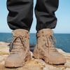 Осень Зима Мужские Ботинки Водонепроницаемые Уличные Ботинки Удобные Ботильоны Снежные Ботинки Большой размер 39-46 Высокая Мужская Обувь