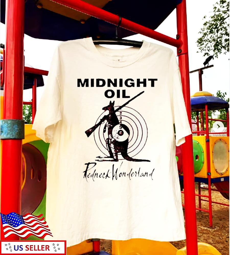 Midnight Oil Redneck Wonderland Kangaroo Shirt Unisex T-Shirt